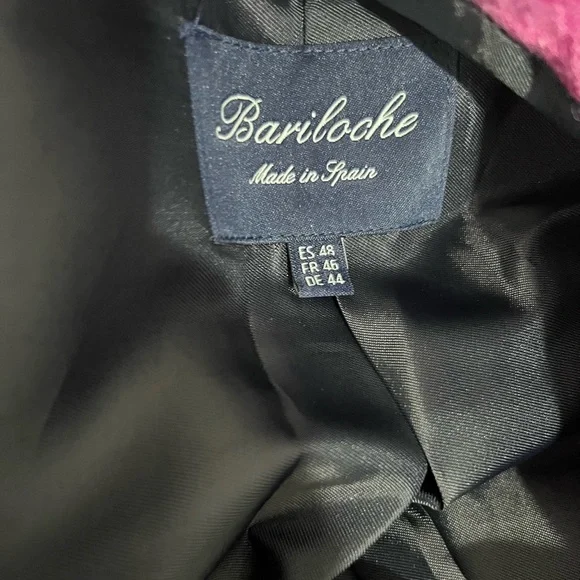 Bariloche Tweed Wool Blazer sz XL